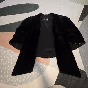 Real Mink Fur Capelet
